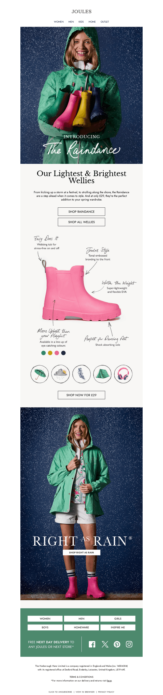 The Raindance Wellies Are Here 🌧️☀️🌈