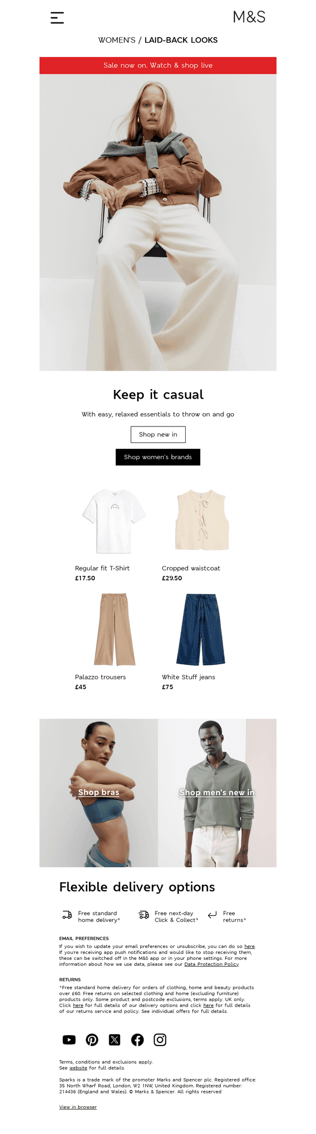 Lean into laid-back looks