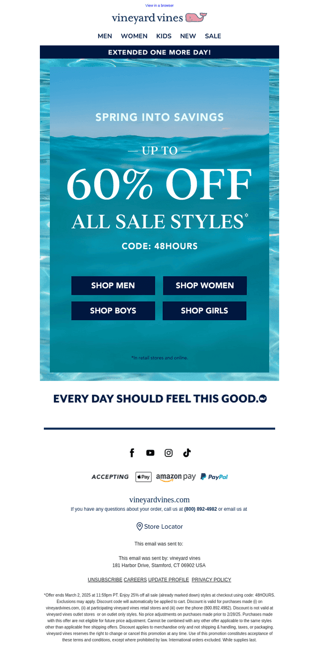 Sale E-X-T-E-N-D-E-D One More Day!