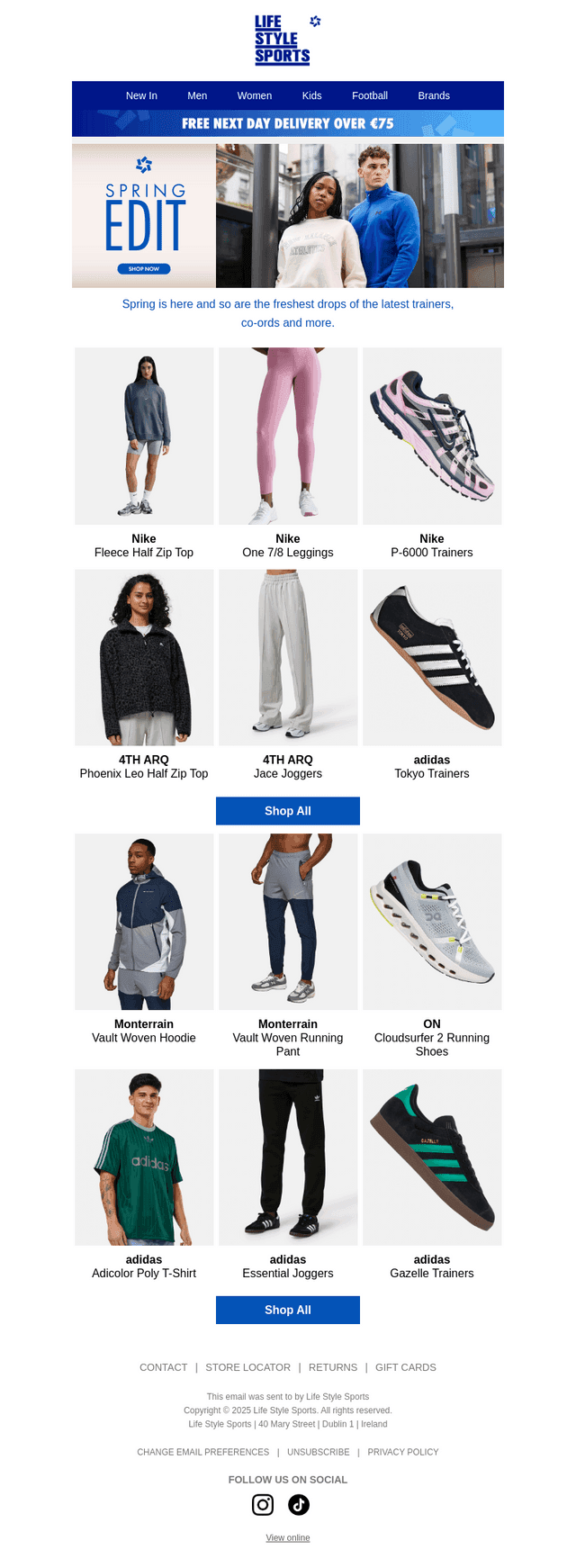 The Spring Edit 🌥️