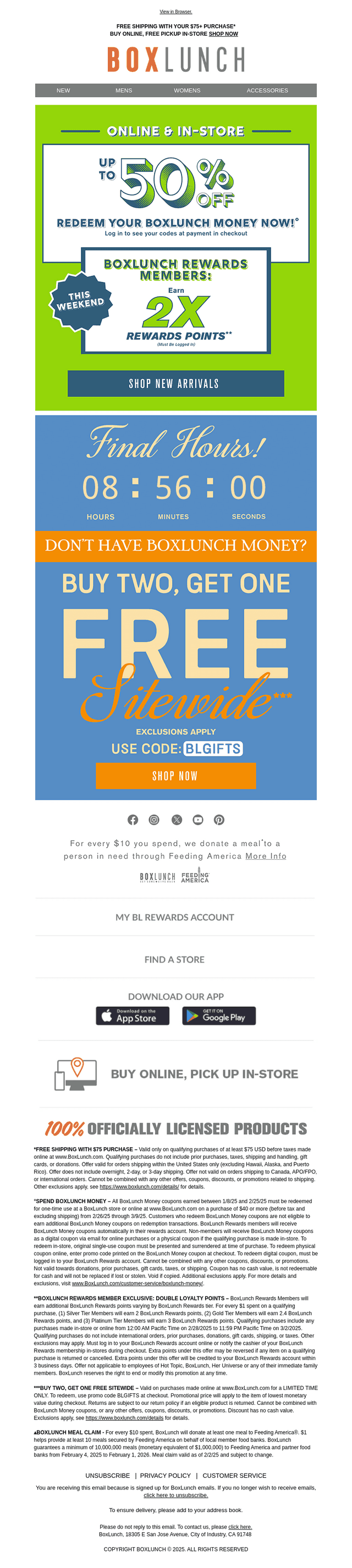 This is it! Double points + sitewide sale 🔥