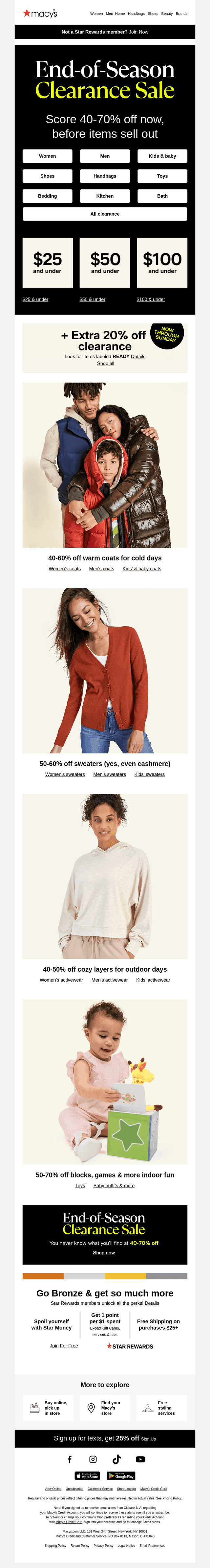 Hours left for an extra 20% off epic clearance finds