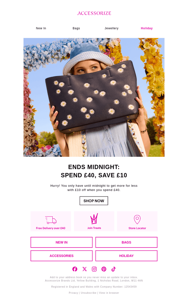 Last chance to save £10 👀