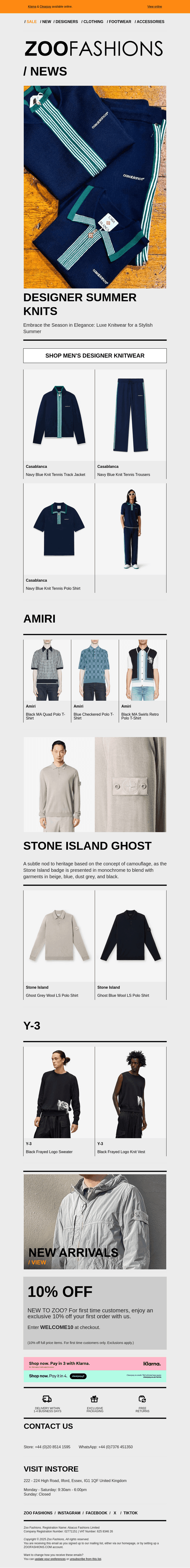 Designer Summer Knits: Effortless Elegance Awaits