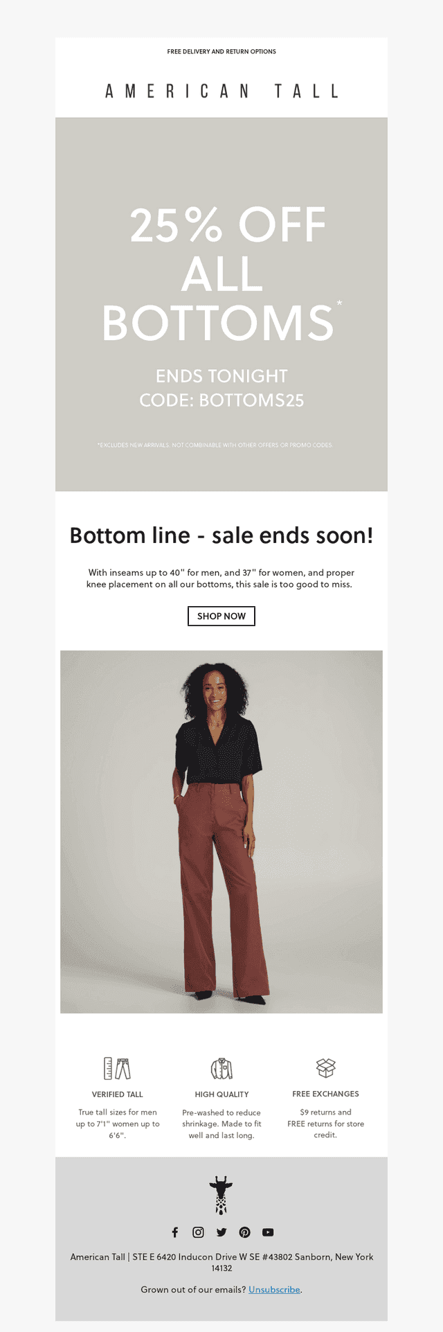 Proper proportions, plus 25% OFF!?