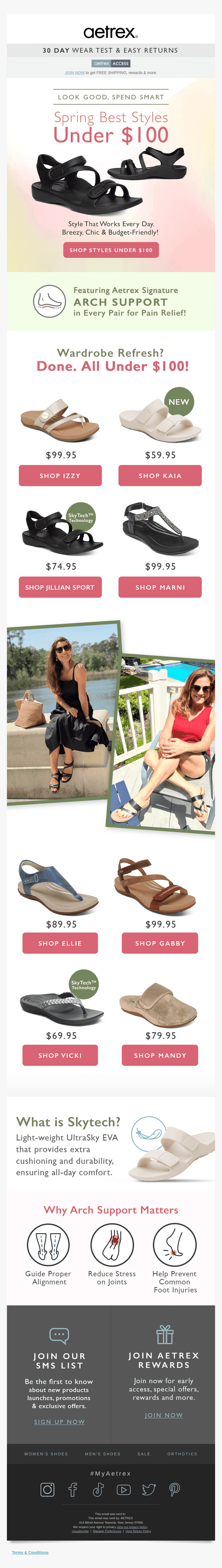 Top Spring Styles for Under $100!