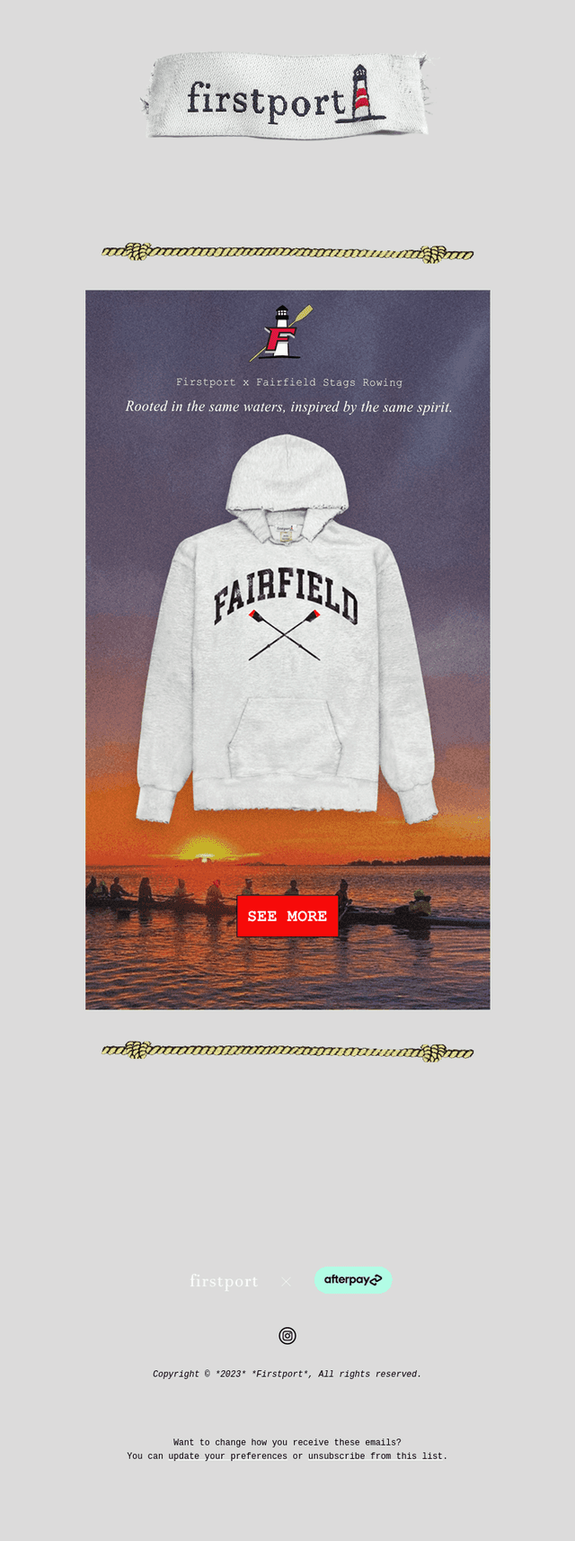 Firstport x Fairfield Rowing ⚓