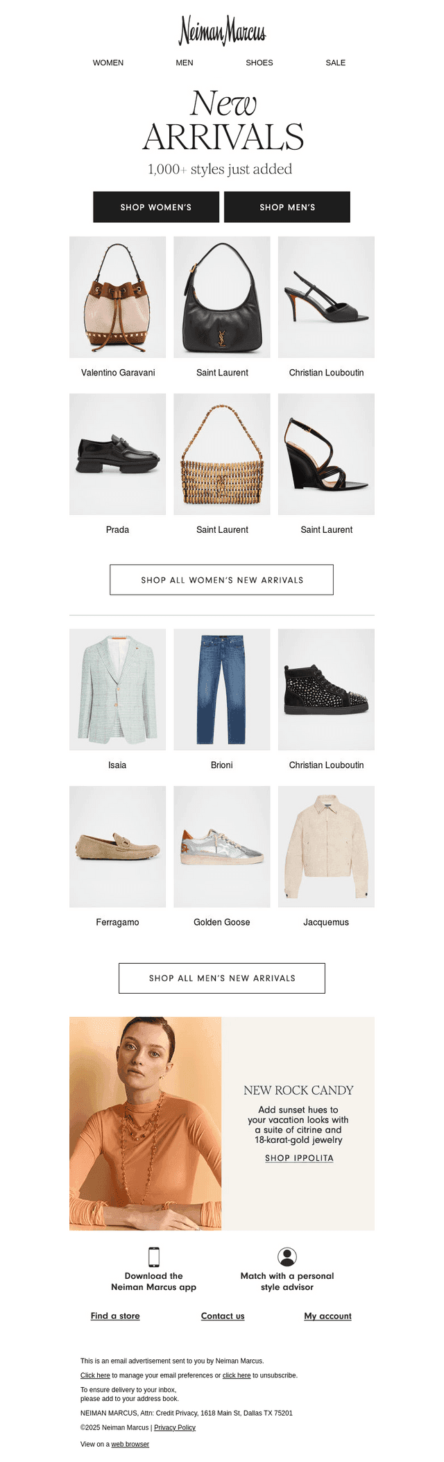 New arrivals that put a spring in your step