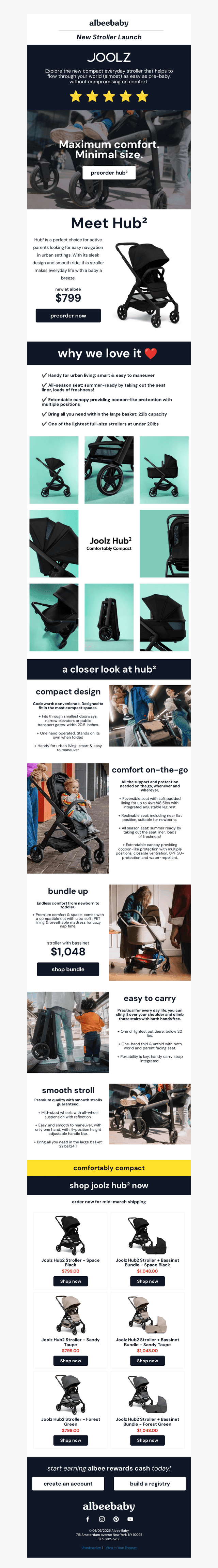 Meet the NEW Joolz Hub² Stroller! 👀