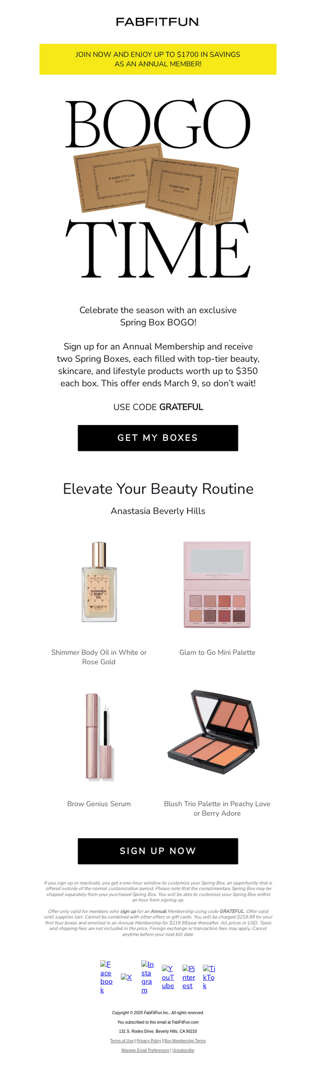 Don’t Miss Out: Get 2 Spring Boxes Today!