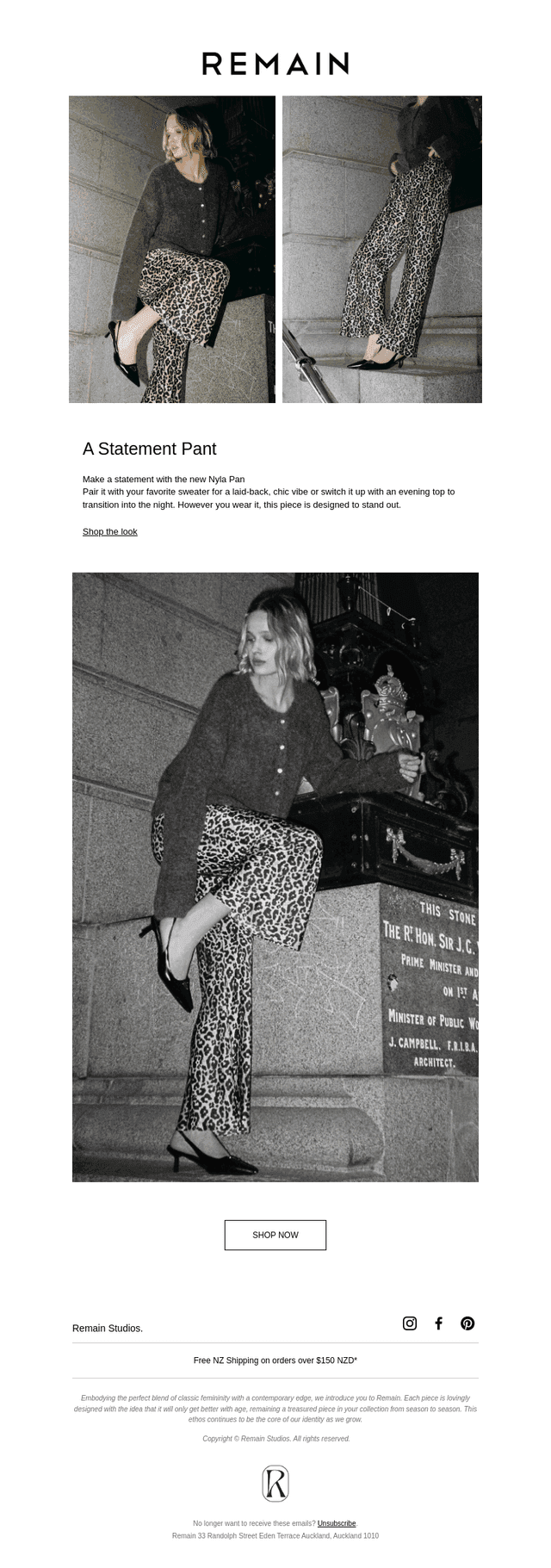 A Statement Piece | Meet the Nyla Pant