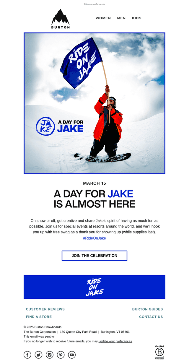 A Day for Jake–March 15