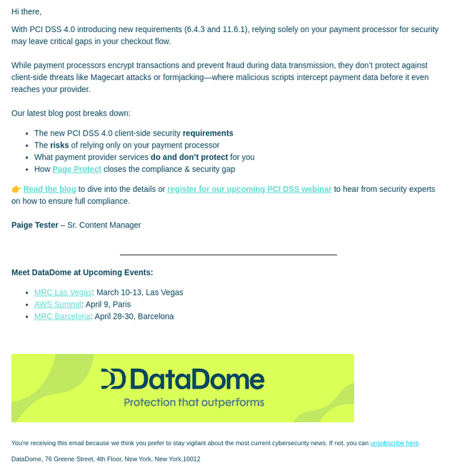Your payment processor alone isn’t enough for PCI DSS compliance