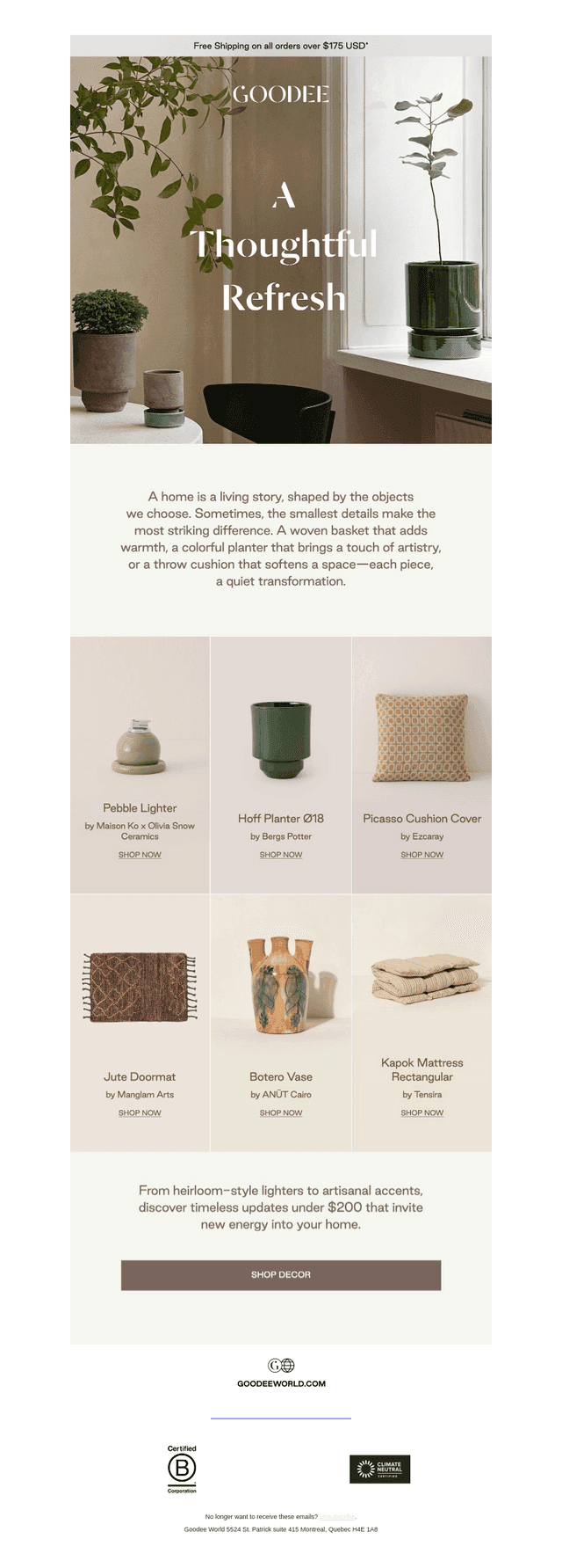 Decor under $200