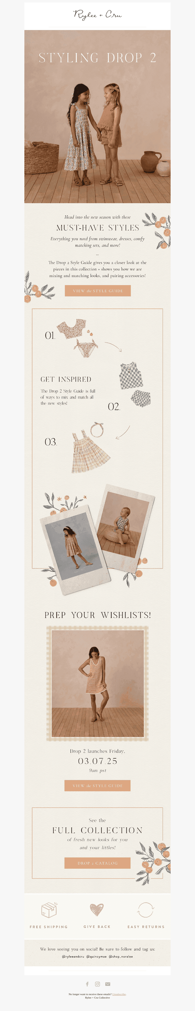 SS25 Drop 2 Style Guide is LIVE! 🐚