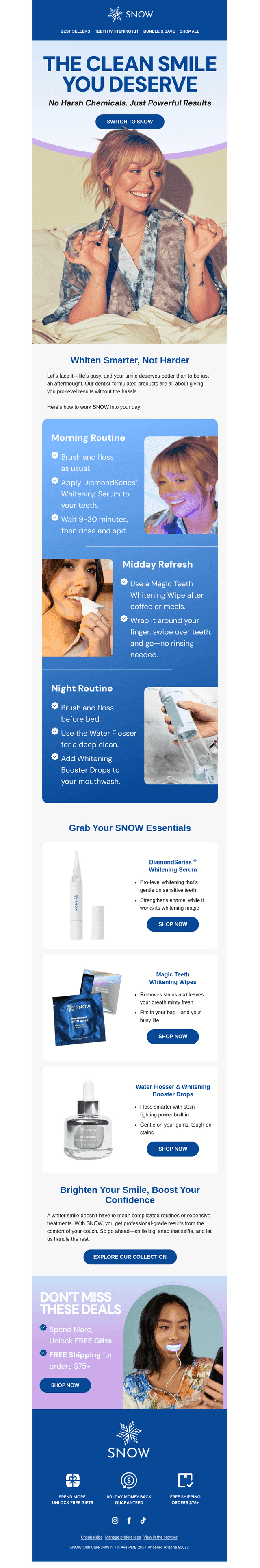 Your Bright Smile? SNOW's Got It Covered
