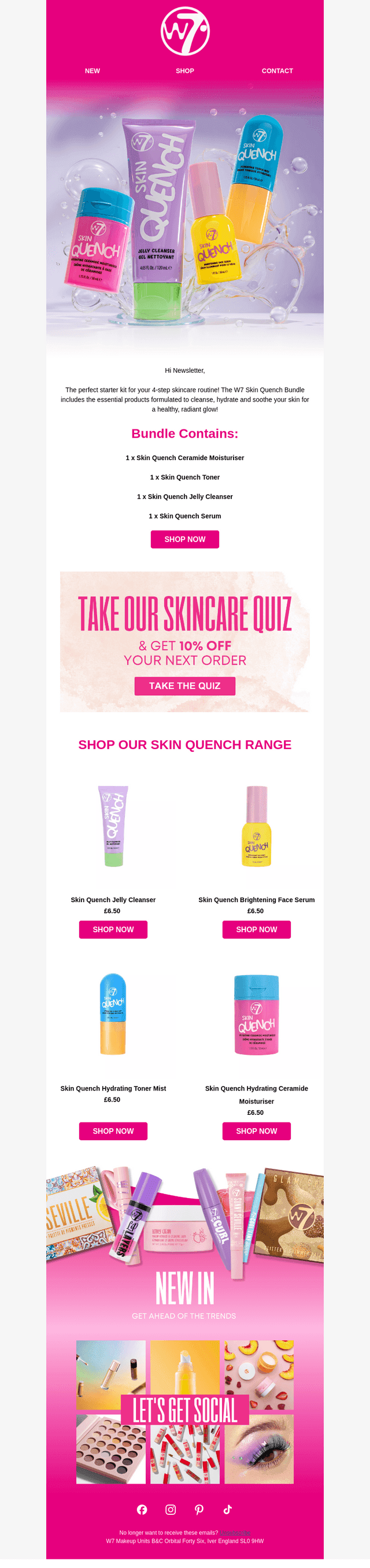 Brand New Skin Quench Bundle 💦