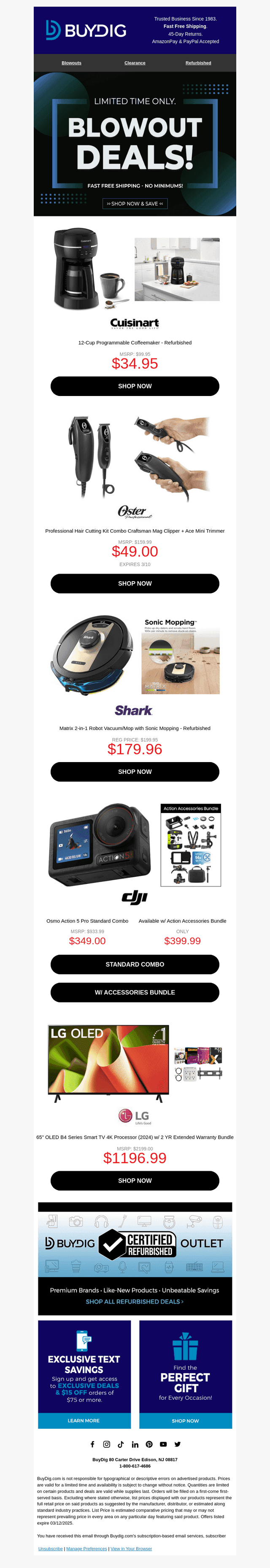 🔥Sizzling Blowout Deals Start NOW💥