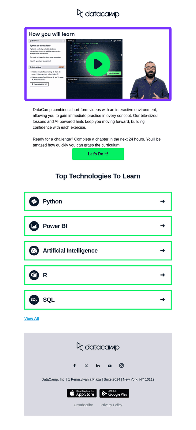 Jumpstart Your Learning—No Setup Required!