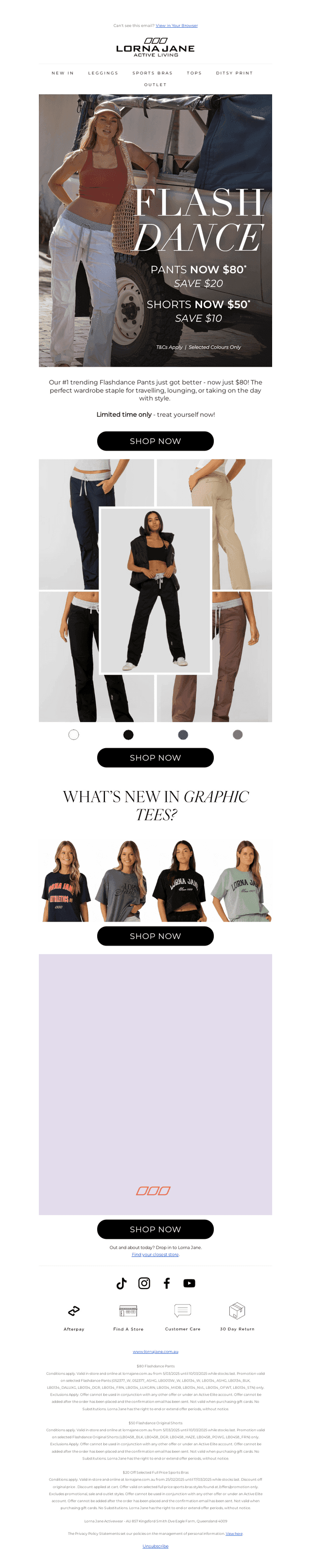 Flash Offer on Flashdance (Pant) - NOW $80! 🤍