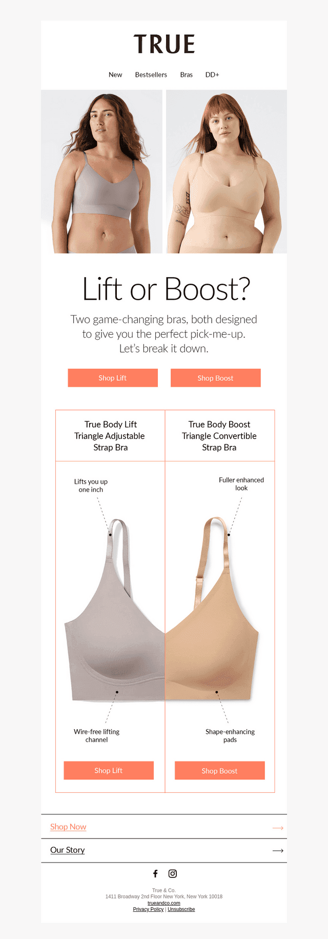 Try These Two Bras For A Little Extra Oomph ✨