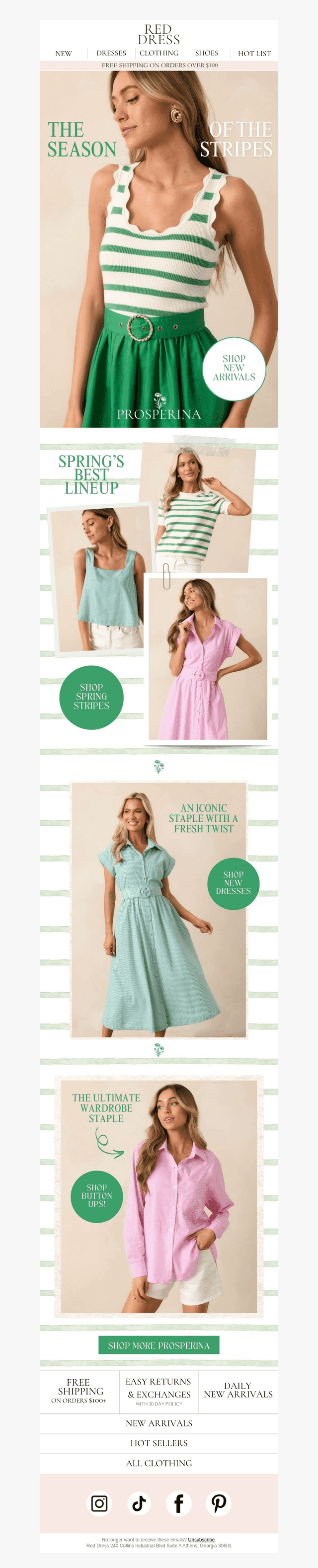 Line Up—Stripes Are In!
