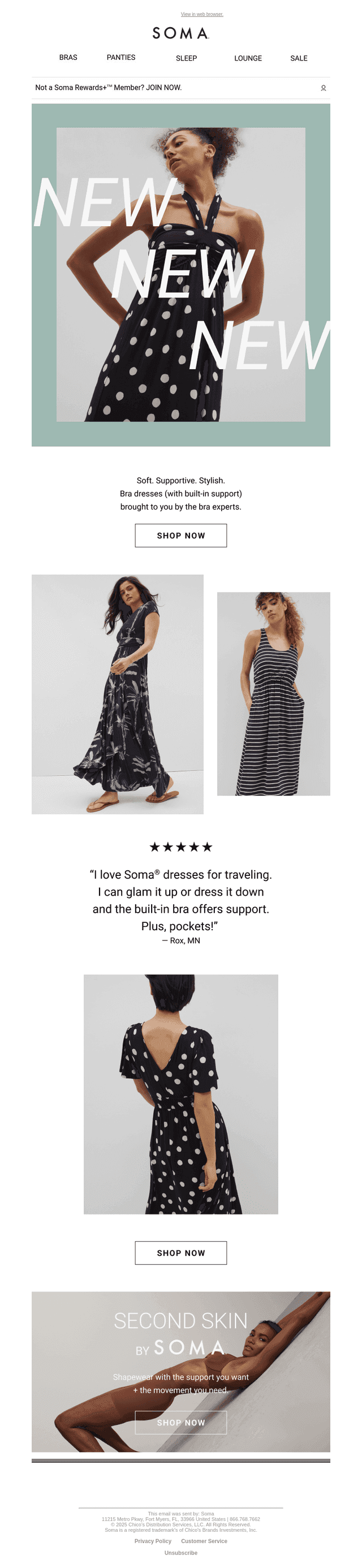 Spring Refresh: Bra Dresses in new prints + styles
