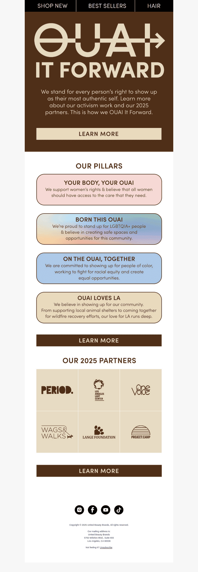 This is how we OUAI It Forward