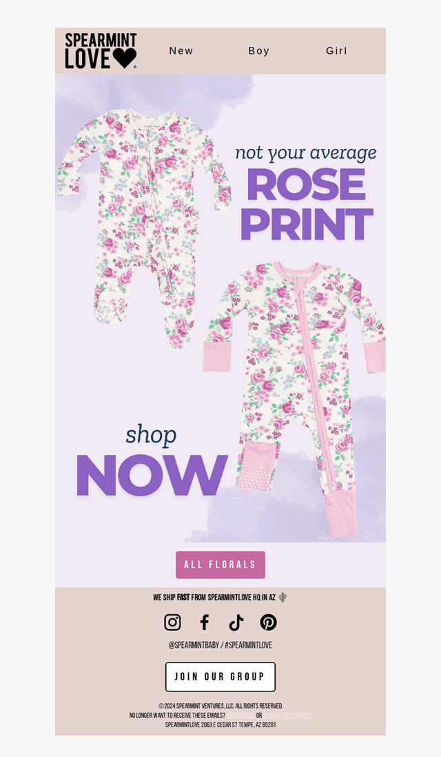 a new floral: 🌹