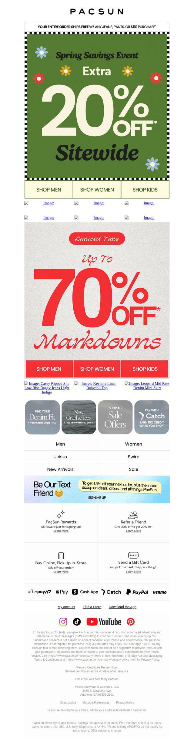 Inside: 20-70% off savings 🔥