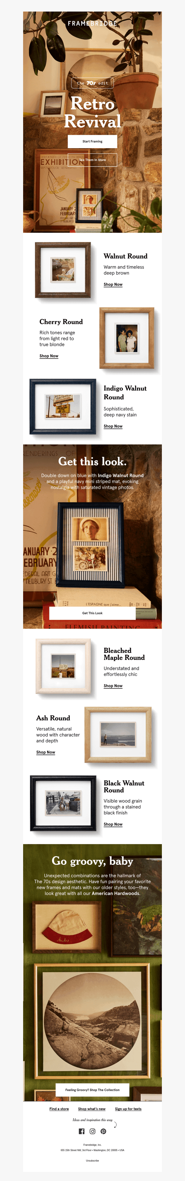 Get to know our new Rounded Hardwood frames