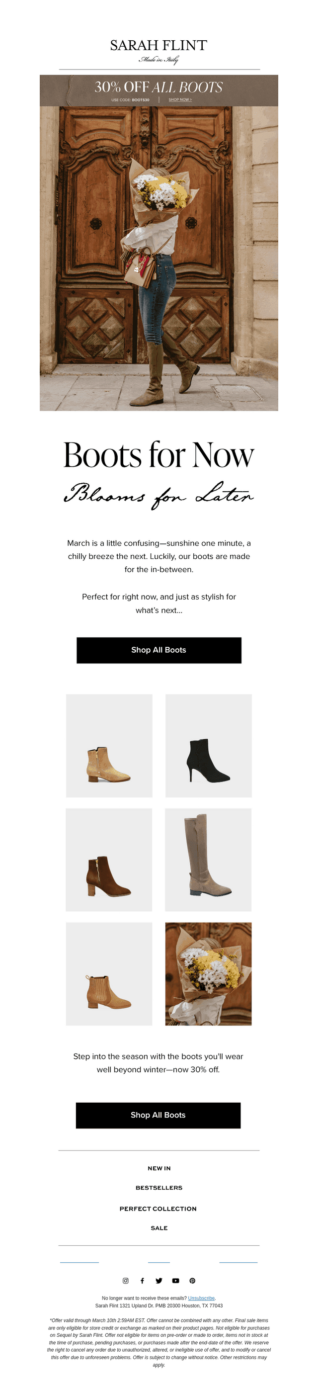 Boots for Spring? Actually Groundbreaking...