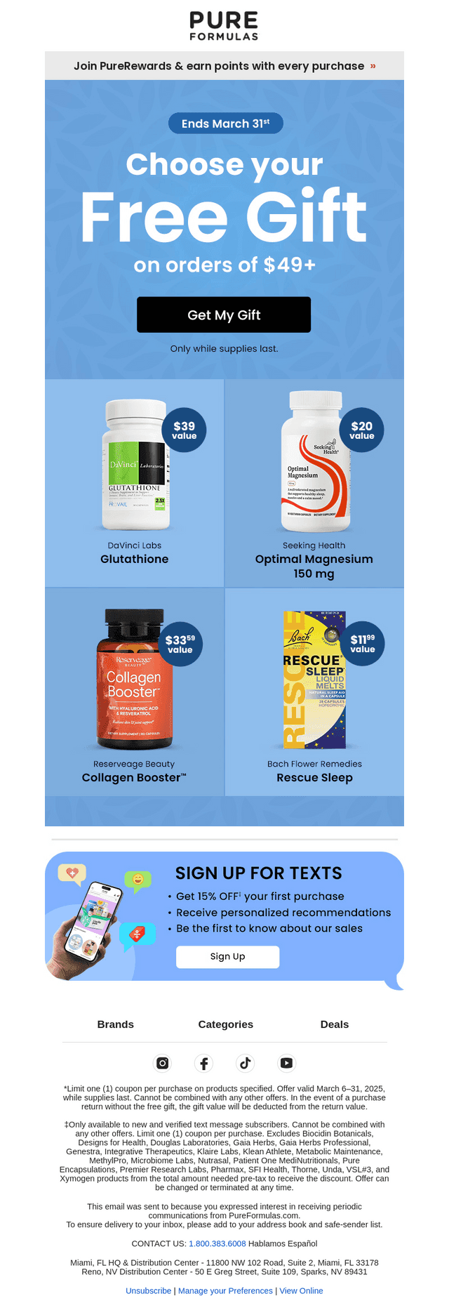 Get ready for March with a FREE wellness gift!