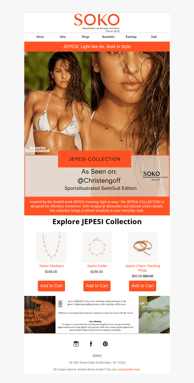 SOKO email from Thu, Mar 6, 2025