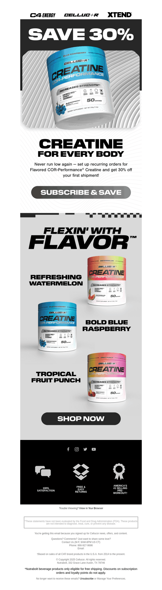 PRICE DROP 🌈 30% Off Flavored Creatine