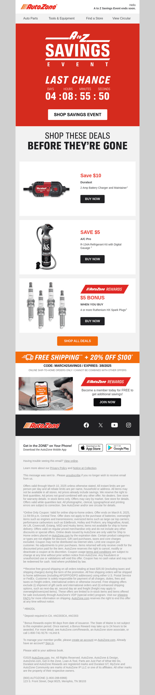 Did you get your FREE items yet?