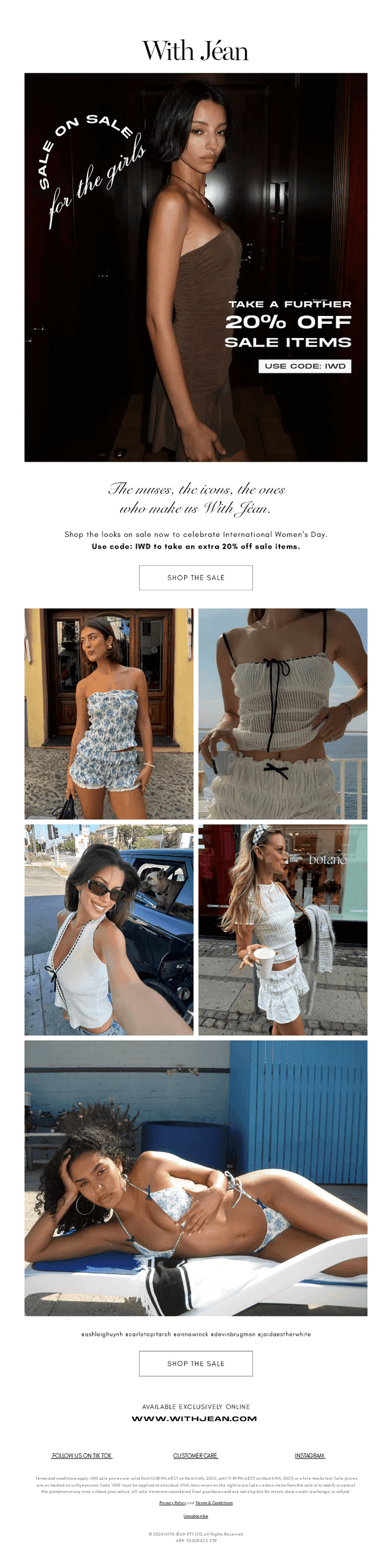 20% OFF SALE, BE QUICK.