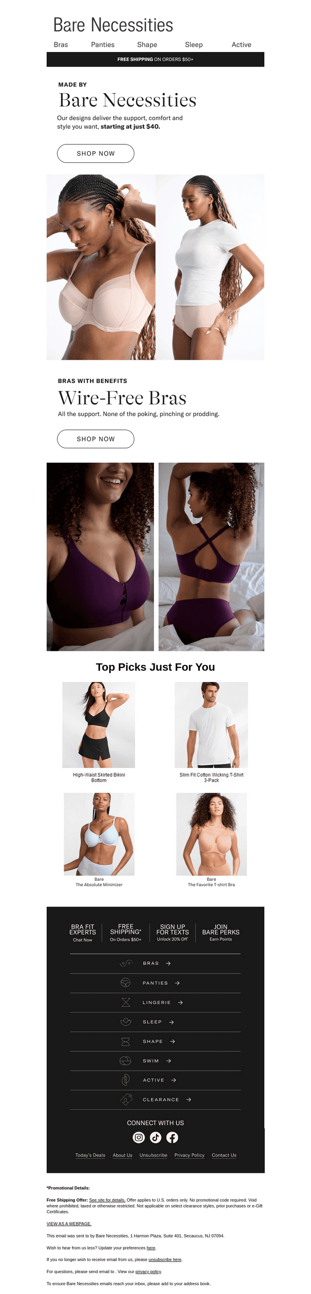 We Made These Comfy, Supportive Styles Just For You