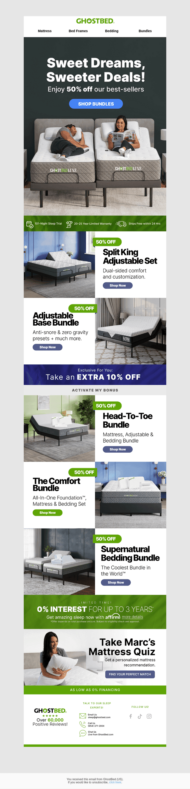 Sweet Dreams 💤 Sweeter Deals