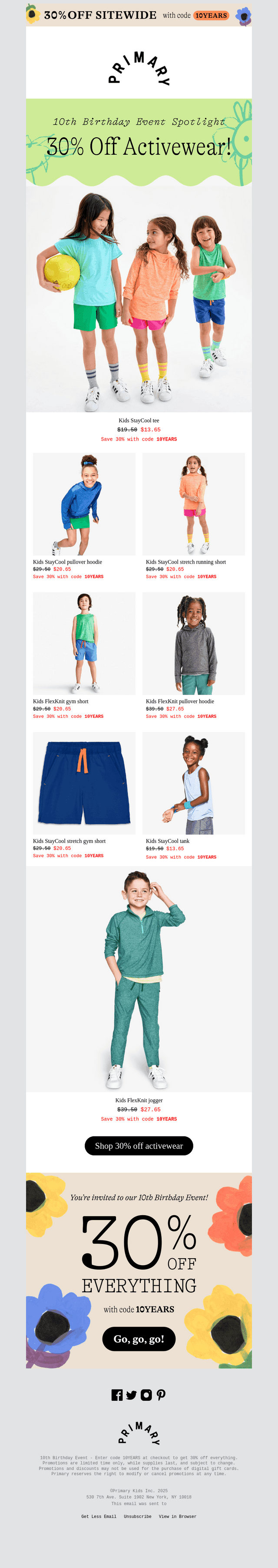 30% OFF 🤸 Active FlexKnit & StayCool Faves