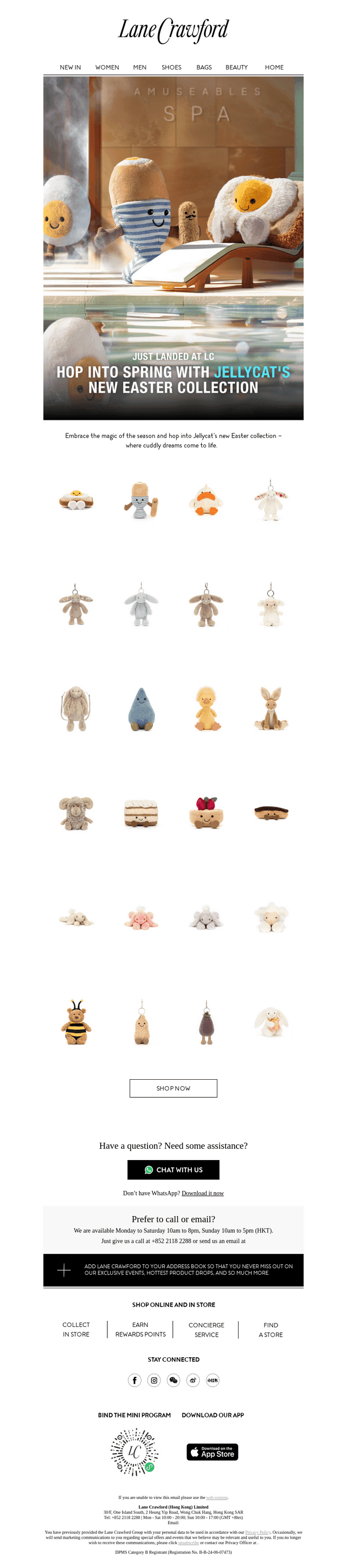 Hop Intro Spring with Jellycat’s New Easter Collection