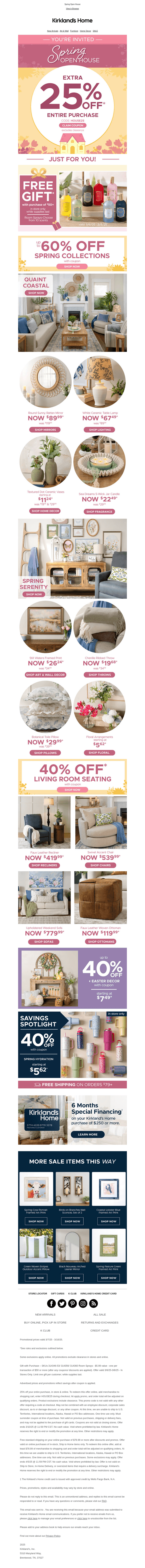 EXTRA 25% OFF + FREE Gift with Purchase 🎁💸
