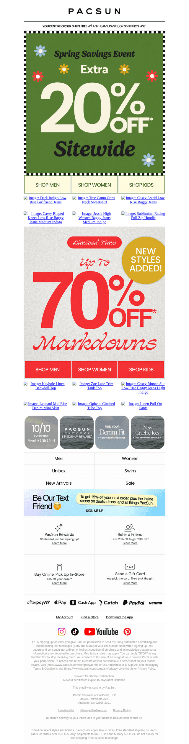 ENDS SOON! Extra 20% Off 🗣️