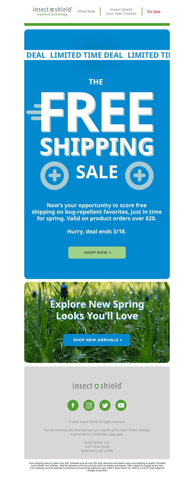 Free Shipping SALE! 🚛