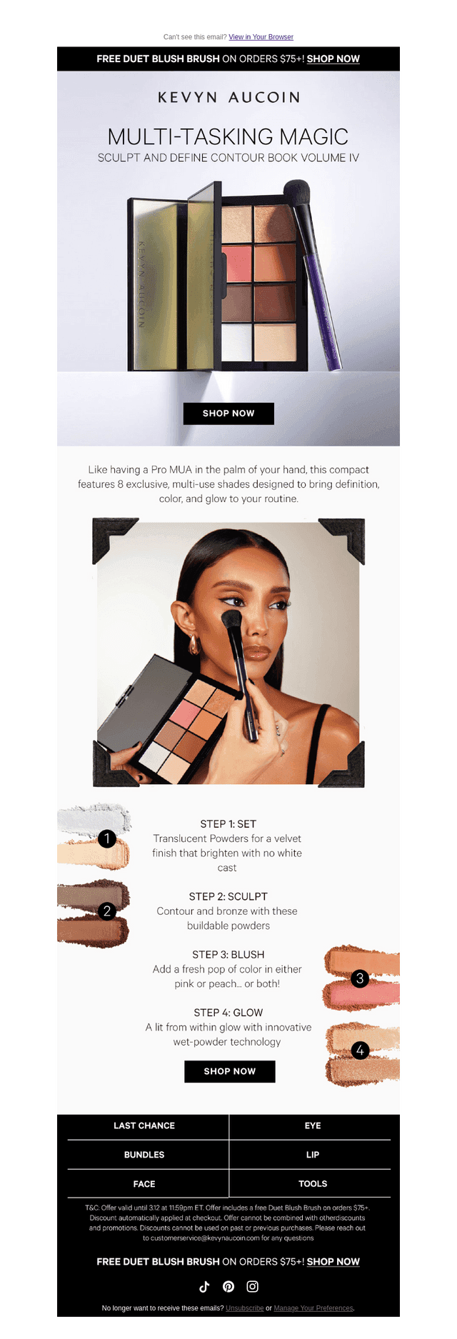 One palette, endless possibilities