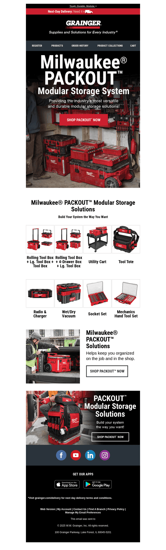 Unlock Durability: Shop Milwaukee® PACKOUT™ Storage System