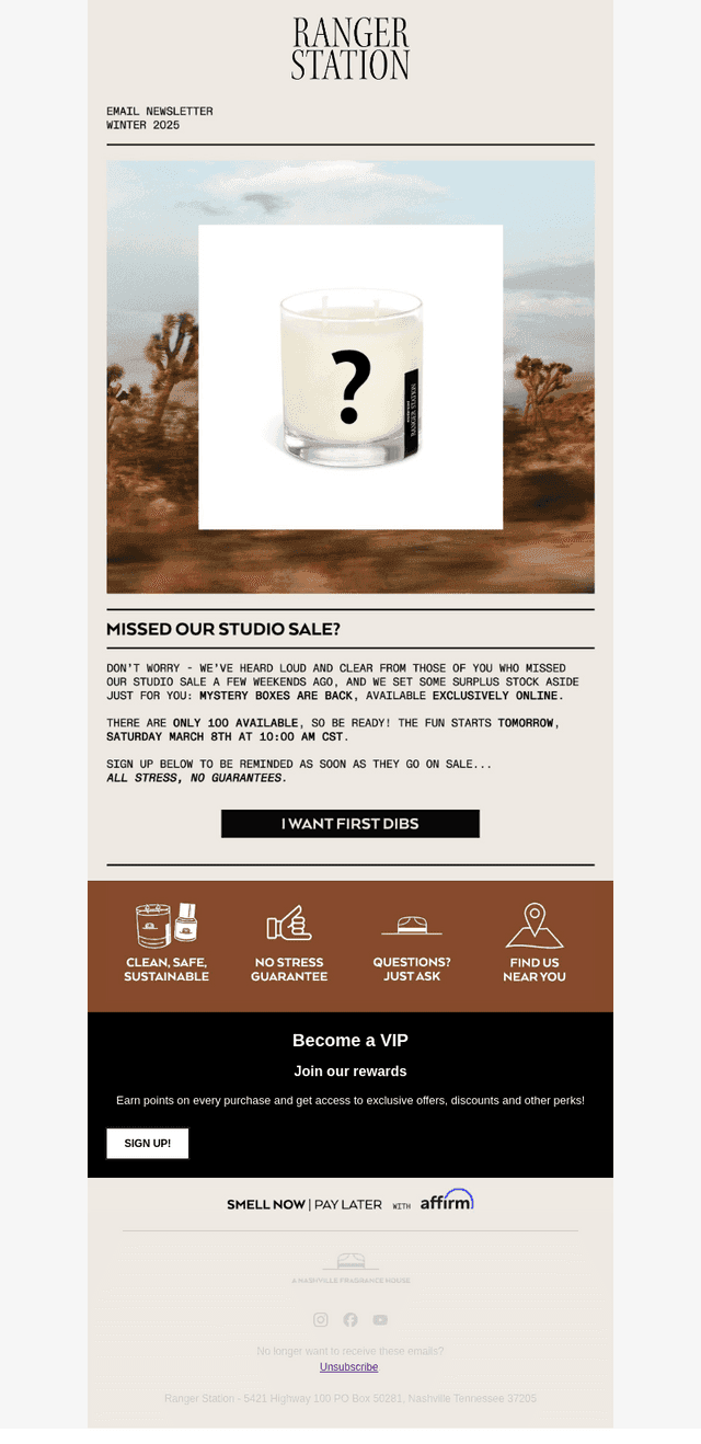 MYSTERY BOXES ARE BACK