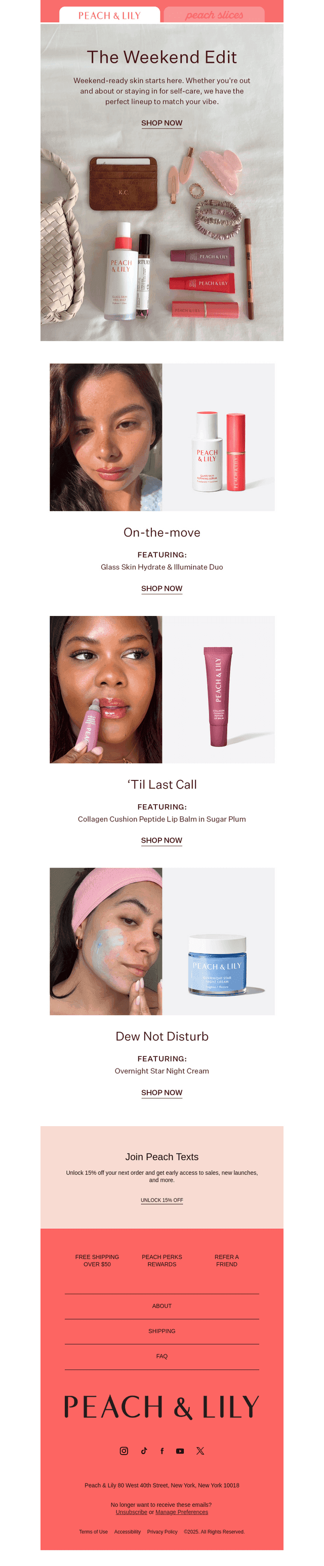 Effortless weekend skincare
