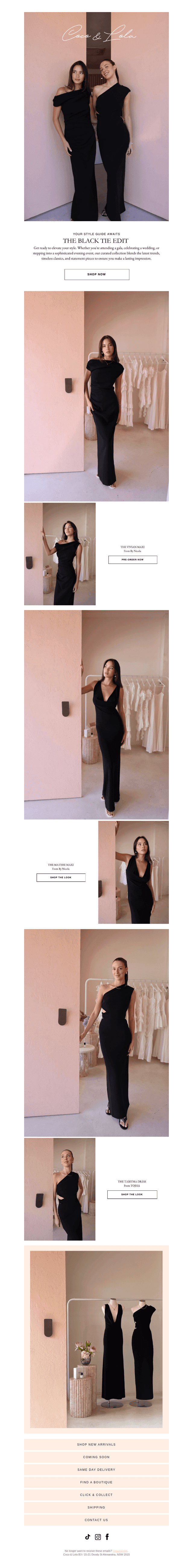 The Ultimate Black Tie Edit 🖤