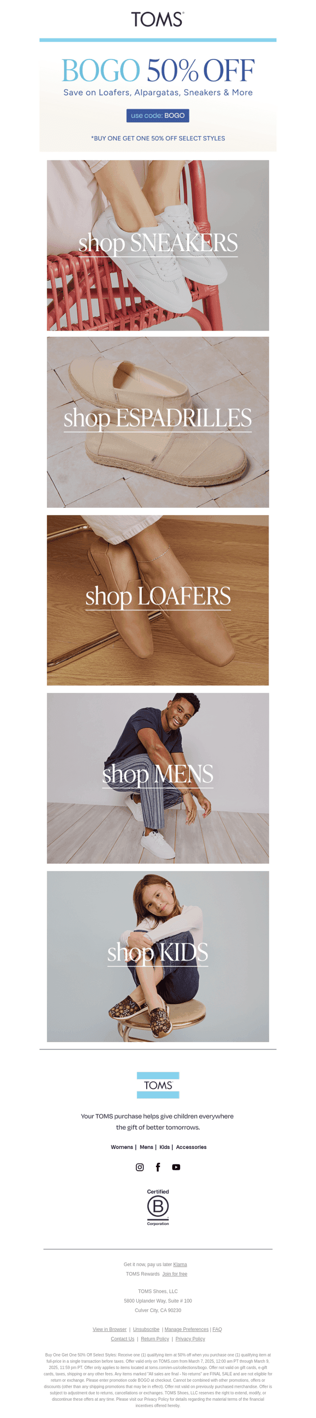 BOGO Season is HERE